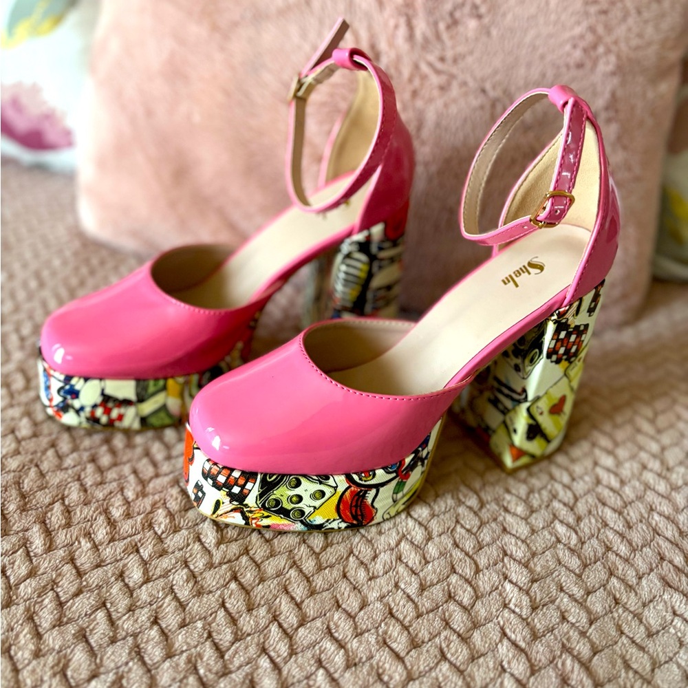 Pink Retro Platforms